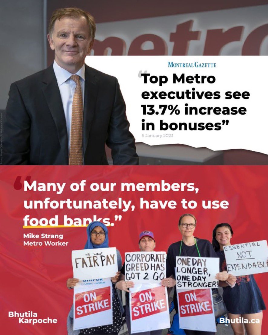 Sending support and solidarity to Metro workers! <a href="/Guelph_Labour/">Guelph & District Labour Council</a> @ugetfo