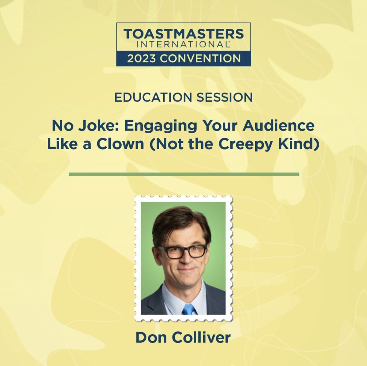 doncolliver's tweet photo. Grateful for the opportunity to deliver my Toastmasters International 2023 Convention learning keynote this Thursday at Plane Talk Toastmasters based in the SFO airport! https://t.co/RchxiiecFj https://t.co/F6xXQxvhvh