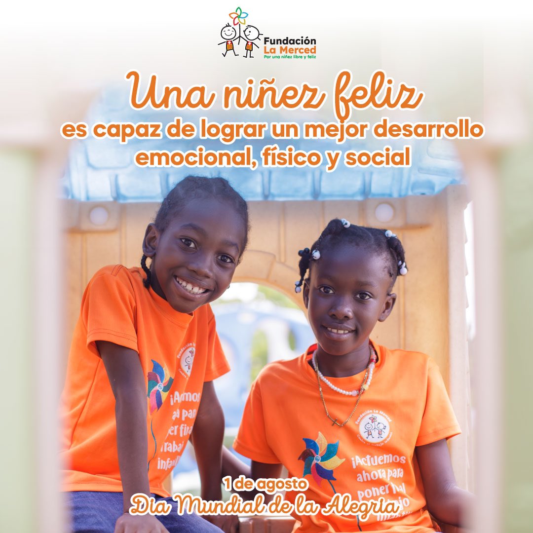 fundlamerced's tweet photo. ⭐️ La alegría en los niños y niñas nace de la magia de poder desplegar su imaginación y creatividad, siendo fundamental en su desarrollo emocional, físico y social, como un cimiento sólido para un futuro prometedor 💫

#SomosMerced 
#𝗗𝗶𝗮𝗠𝘂𝗻𝗱𝗶𝗮𝗹𝗱𝗲𝗹𝗮𝗔𝗹𝗲𝗴𝗿𝗶𝗮 🥰 https://t.co/gDztkM1gUy