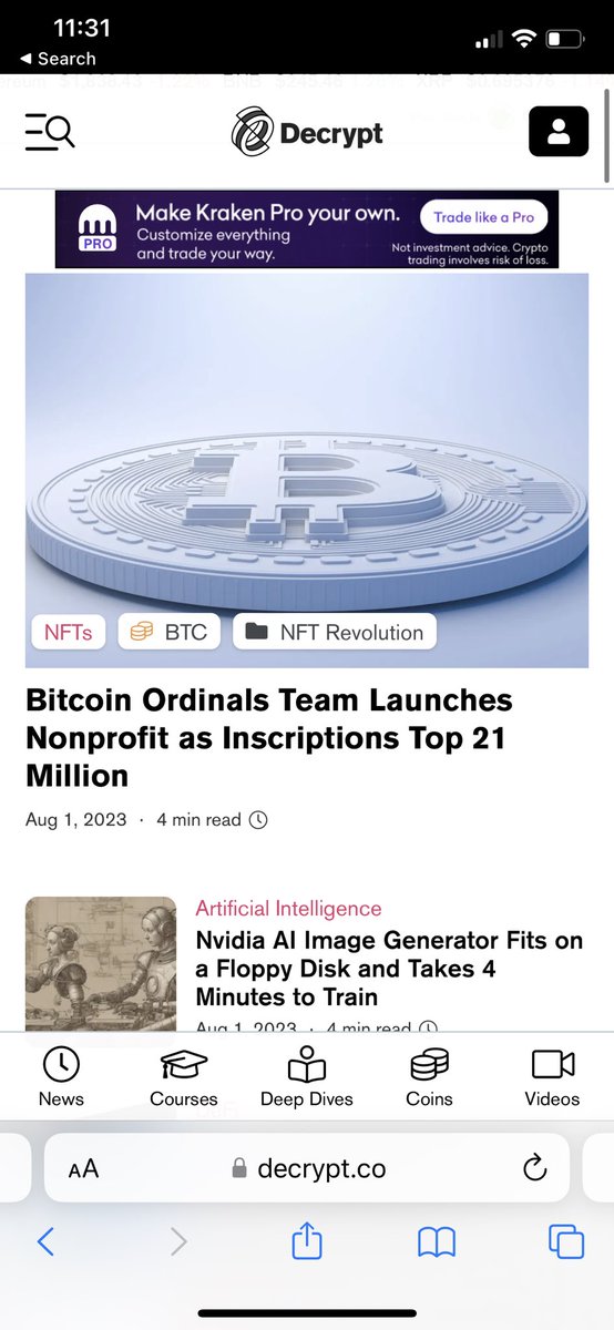 isabelfoxenduke's tweet photo. The @ordinalsorg is on the cover of Decrypt 🔥 baller article by @andrebeganski in comments https://t.co/BuQNzWDuaz