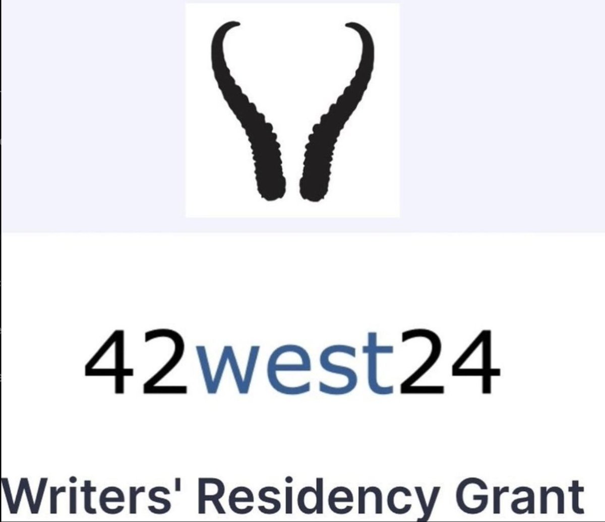 One month to go! The #42west24 Writers' Residency Grant application window for the fall session (Oct–Dec) closes August 31 at midnight. Apply today for 3 months of free 24/7 access to write, edit and dream your next project into existence. Find more info via our website homepage