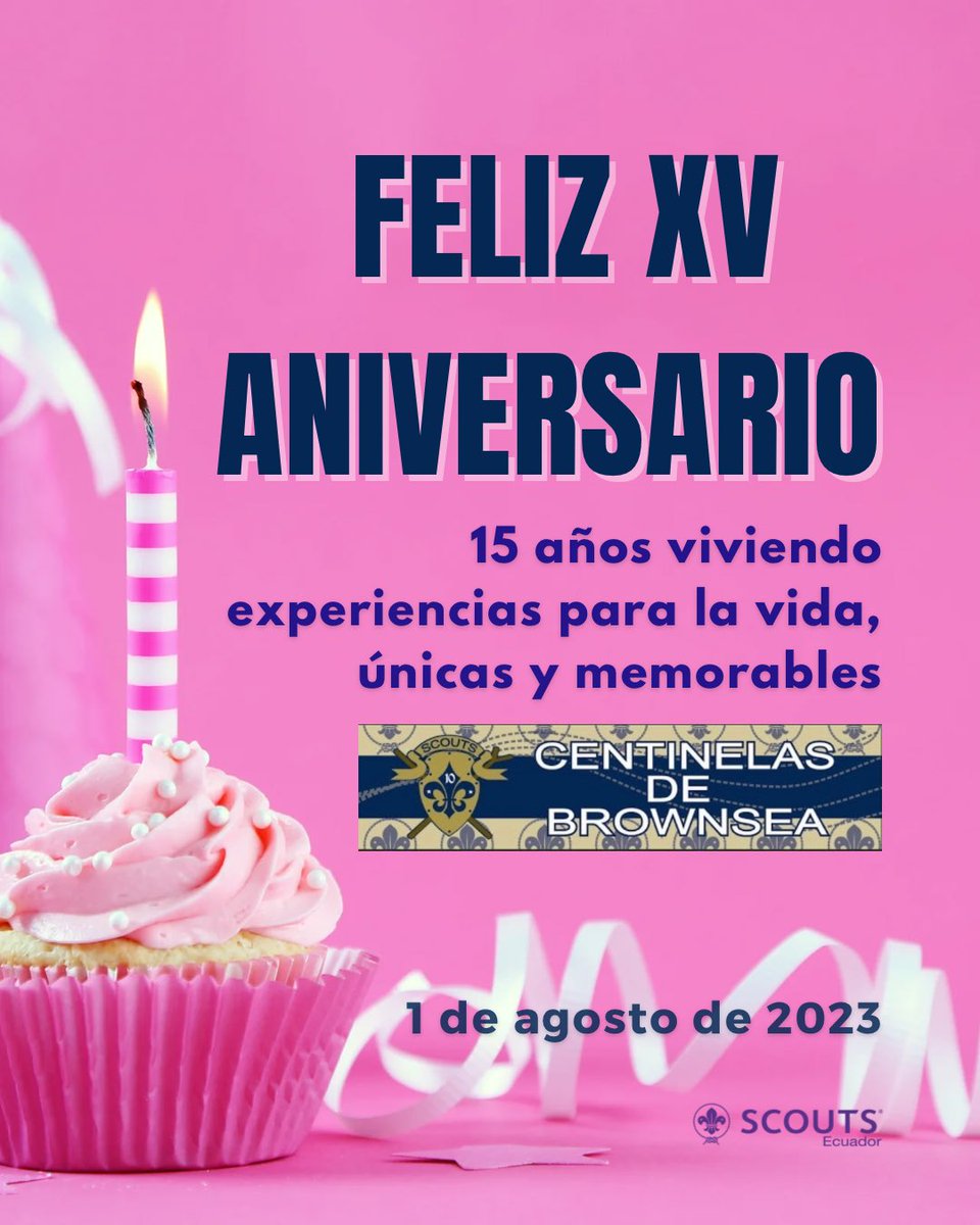 G10Centinelas's tweet photo. Hoy celebramos nuestro #XVAniversarioCentinela y no podemos estar más felices !
Hoy empieza una nueva #ExperienciaParaLaVida ⚜️ https://t.co/3G5NeLml7I