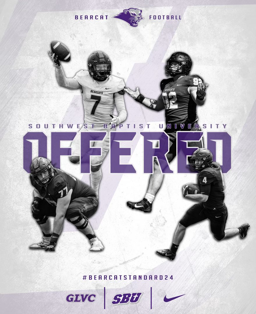 After a great phone call with @CoachStilwell I’m blessed to receive my first offer from @SBU_Football! Big thanks to @Coach_Clardy @worldbreaker4 and all my other coaches! #RollCats