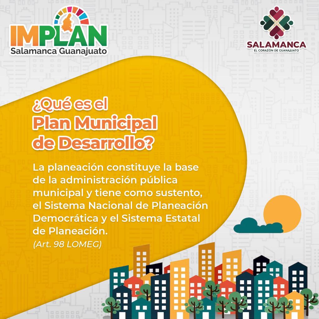 ImplanSalamanca's tweet photo. 📢🚨 ¡Atención!  ¿Tú sabes que es el Plan Municipal de Desarrollo?
Aqui te decimos lo que necesitas saber.
#PorAmorASalamanca
#PlanearEsTrascender 👇 https://t.co/RuIg02HDqe