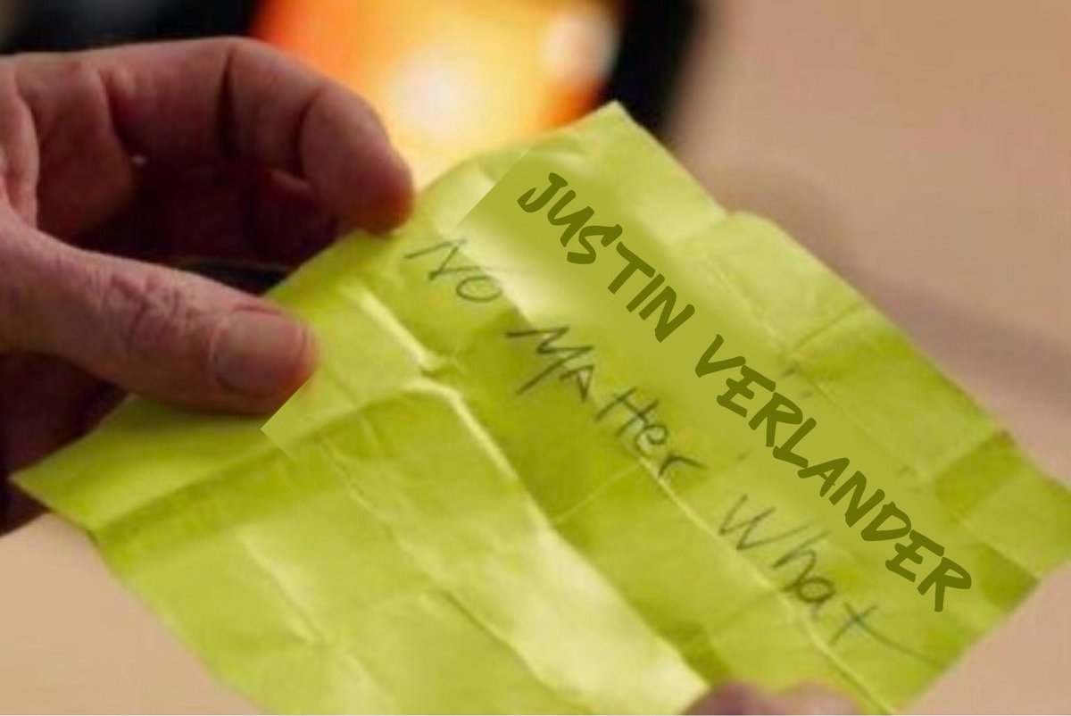 IT WAS ALWAYS JUSTIN VERLANDER