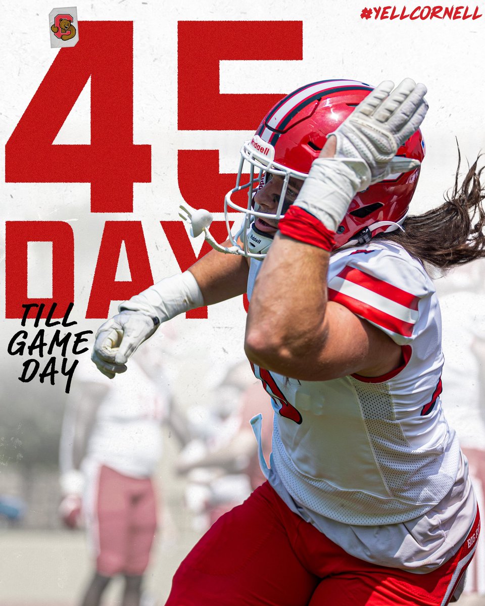 4️⃣5️⃣ Days‼️

#YellCornell