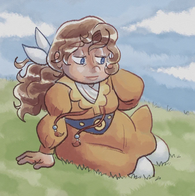 Artfight revenge of Clara for ~maddiemuu !! a perfect excuse to practice at skin tones hahaha 