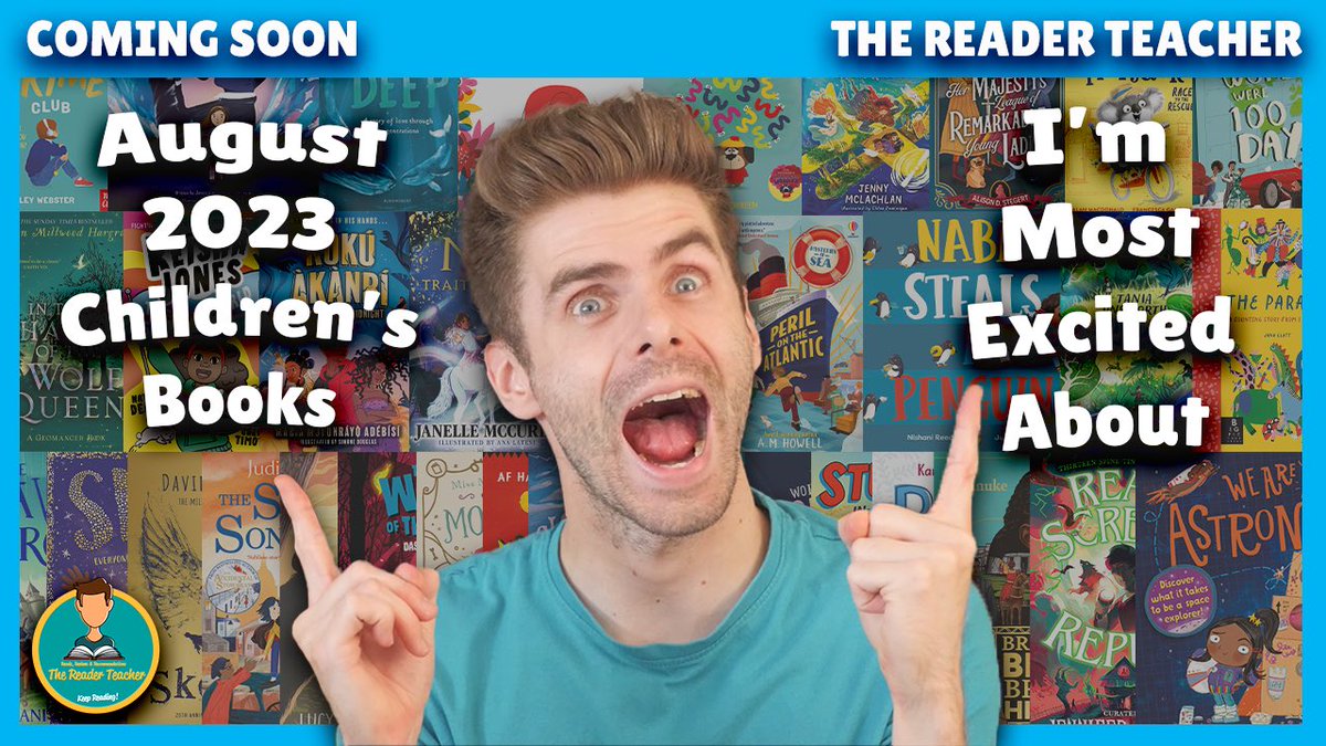 👀📚Check out my AUGUST 2023 Children’s Books I’m Most Excited About video over on my YouTube channel. Please subscribe! 📖🌟Each month, I put together #ComingSoon videos previewing my most anticipated children’s books releases to bump up your TBRs! 👀➡️ youtu.be/phjHDMt819M