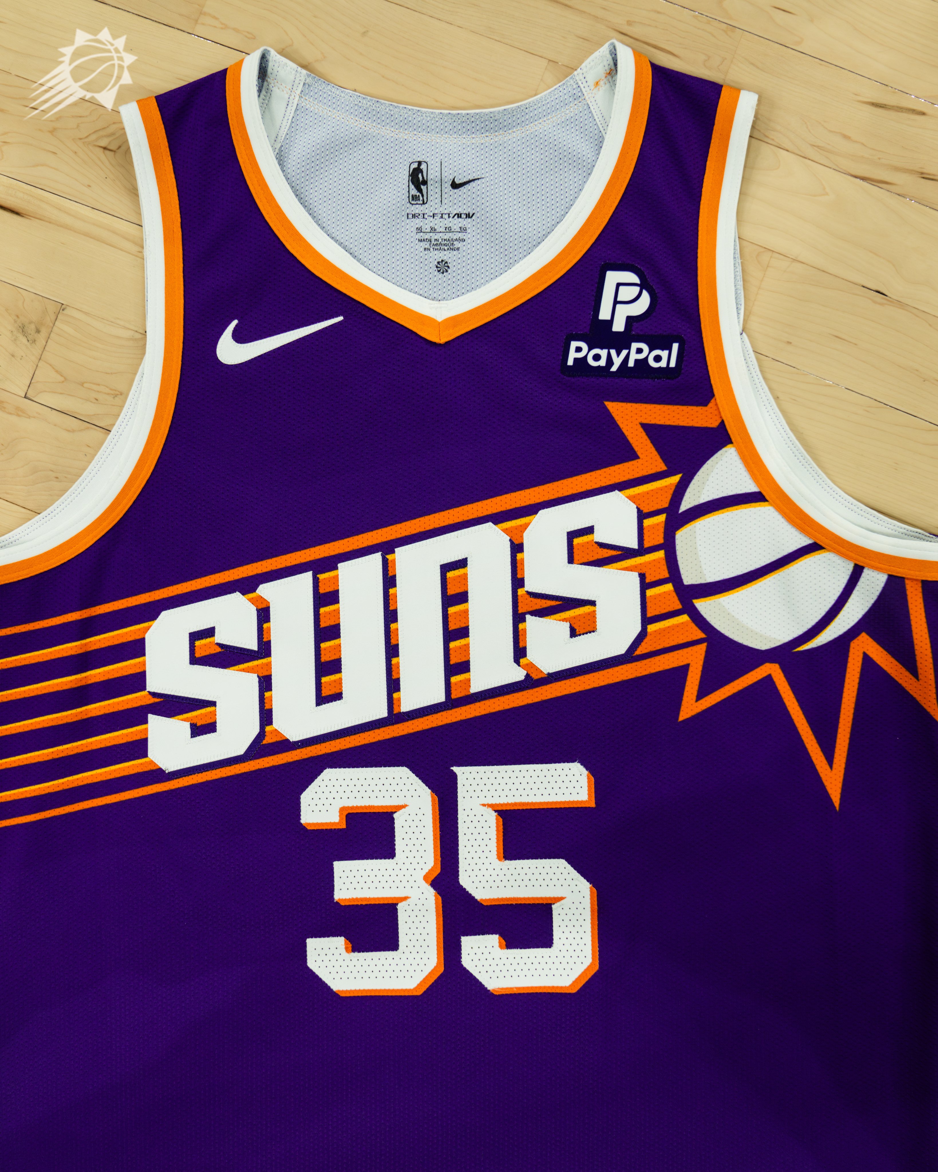 phoenix suns earned jersey