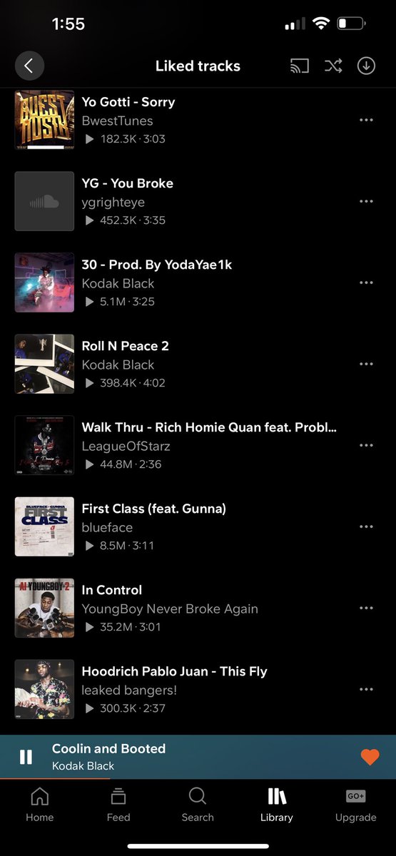 Found my SoundCloud playlist from 2016… my baby vibin’ early