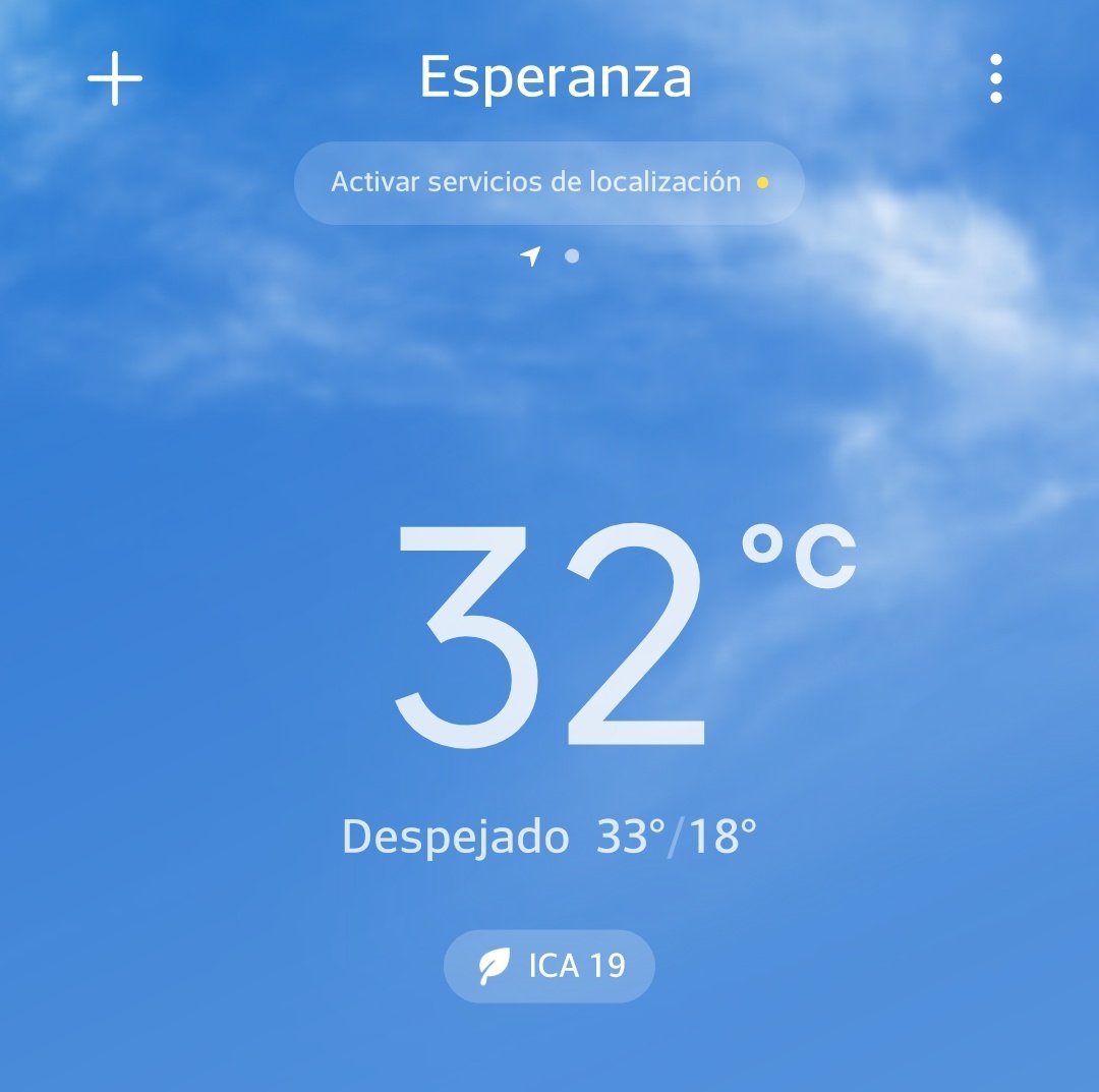 martes 1 de agosto... la ebullición climática era cierto