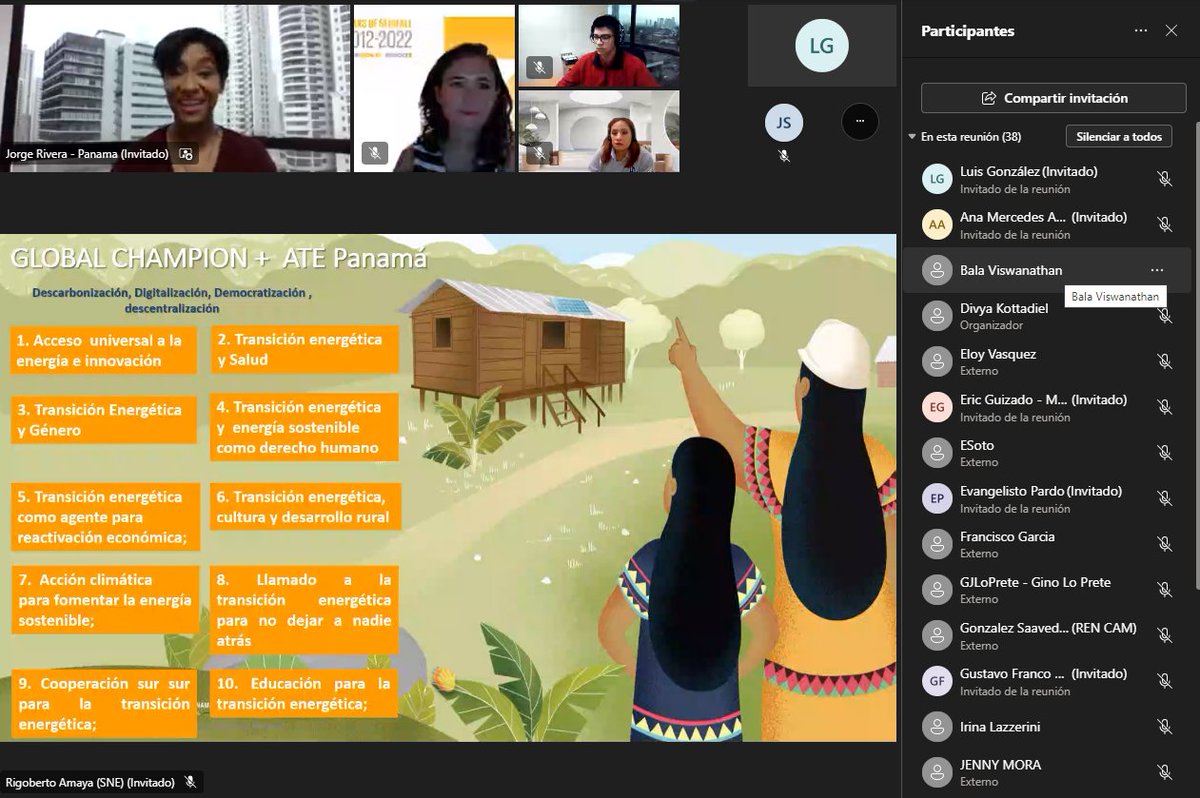 EnergiaPma's tweet image. Con éxito realizamos el Taller de los #Pactos Energéticos: Catalizando Acción para el #ODS7, para incrementar compromisos hacia la #TransiciónEnergética en #Panamá y apoyar al sector público y privado. Gracias al apoyo de UN Energy y Sustainable Energy for all @seforall.