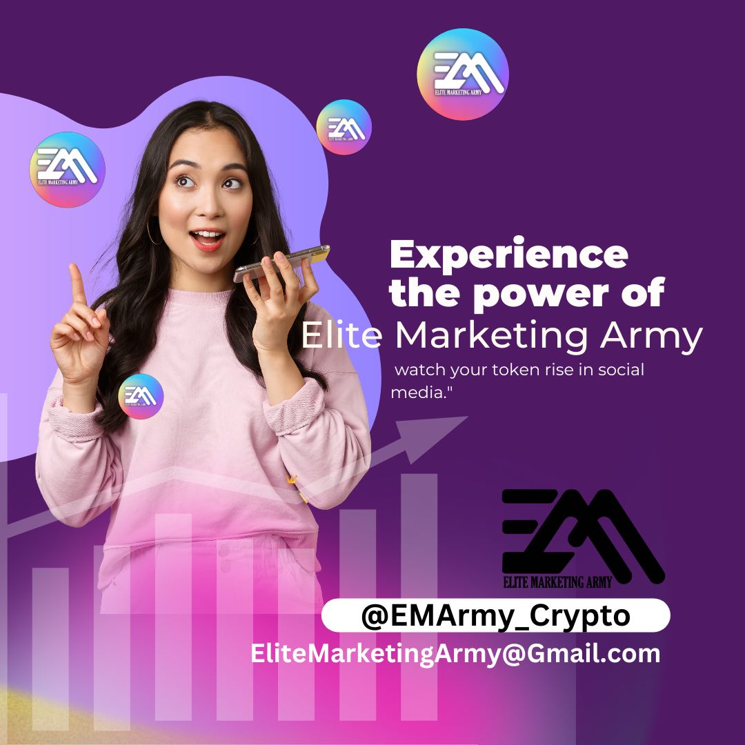 AmirAmz1256932's tweet photo. 🏅Elite soldiers united, standing tall and strong. 
Together, we are the unstoppable force that makes up the #EliteMarketingArmy  •.. 

More information about us at:  @EMARMY_CRYPTO

-Gmail to us:  ELITEMARKETINGARMY@GMAIL.COM

#cryptocurrencies
 #LunarCrush https://t.co/VnlVaUsgqm