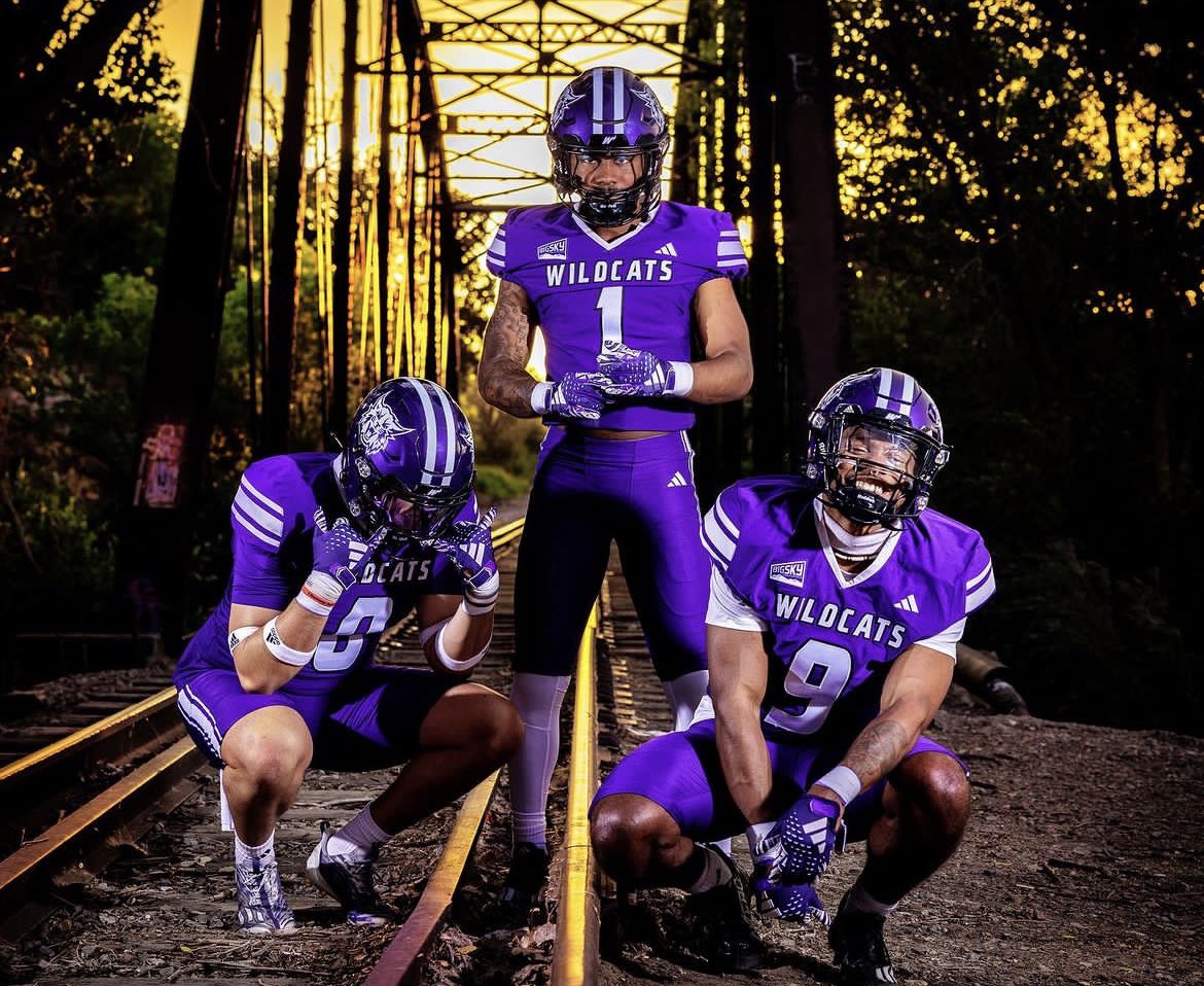 UNISWAG's tweet photo. New all purple look for @weberstatefb 

#uniswag https://t.co/nE7i01GGvD