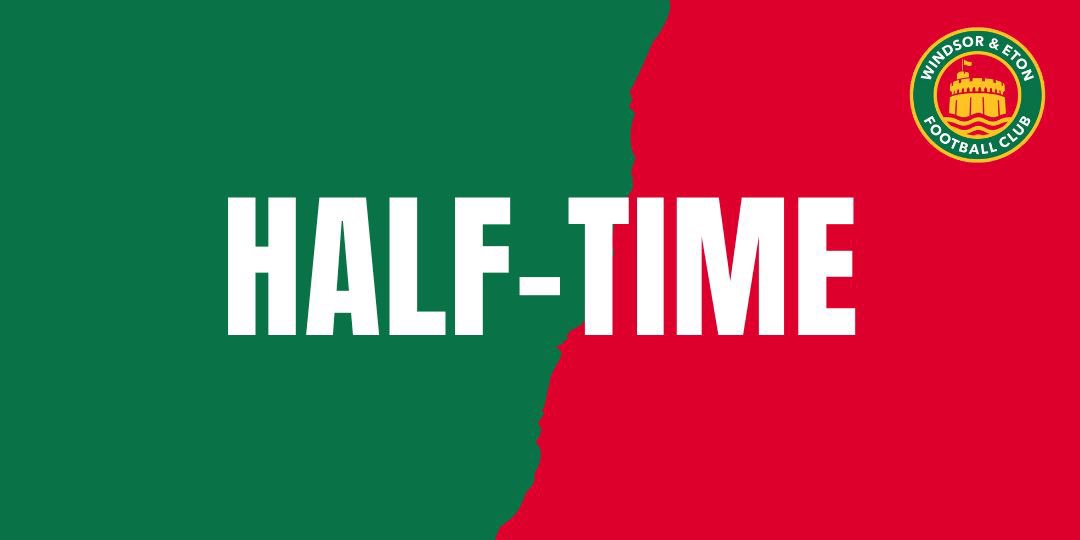 HALF TIME

We go in one up at the break against @afc_rh94