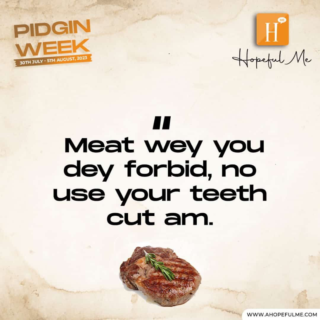 ahopefulme's tweet photo. Part 2 pidgin quote.
Which one make sense pass? 🤣😃😃😉

#PidginWeek #HopefulMe https://t.co/TBiTNmjRv3