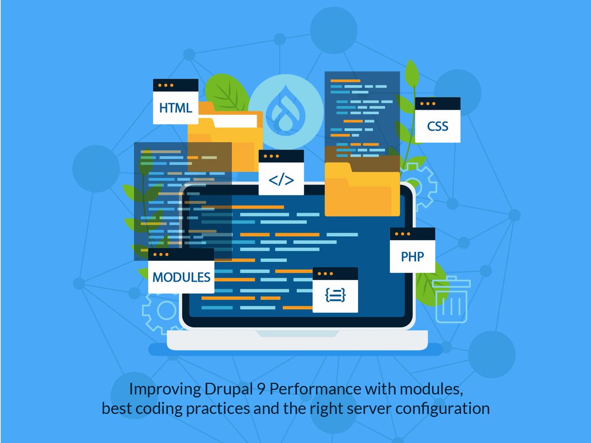 specbee's tweet image. Drupal 9 is a lightweight version of Drupal 8 that has inherited all the valuable features & left behind dispensable code. Let’s dig deeper into some #performance improvement techniques that you can implement on a Drupal 9 website.
buff.ly/3YeujWl
#Codingpractices