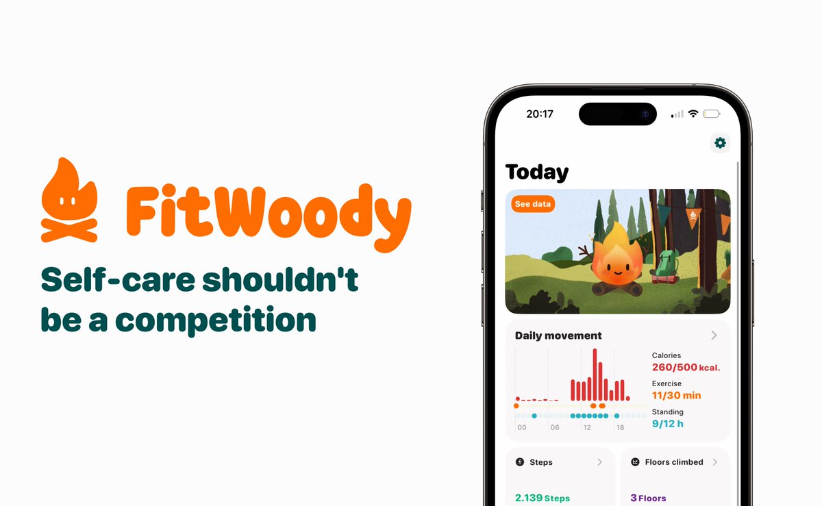 🔥 ¡Se acabaron los misterios! Os presento a <a href="/FitWoody_Camp/">🔥 FitWoody</a>, una app que te acompaña en tu viaje hacia un estilo de vida más saludable.

👀 Este jueves arranca la beta pública: fitwoody.camp
🚀 Y en septiembre estará disponible en las mejores pantallas.