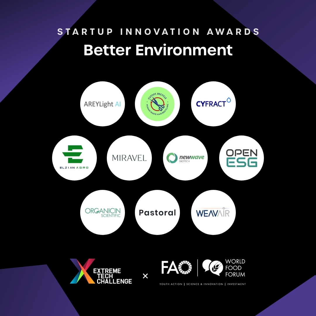 ExTechChallenge's tweet photo. 🌾 Announcing the Semi-Finalists for XTC x @World_Food_Forum’s Startup Innovation Challenge, in partnership with the @fao! 

🎤 Stay tuned for the finalist announcement and live finals event at the World Food Forum in Rome this October! https://t.co/Y8hdsOnaDZ