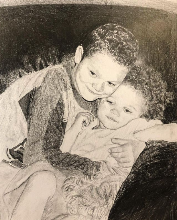 KaidMeek's tweet photo. "Two Siblings" | graphite portrait

#Graphite #drawing #portrait #art #Siblings https://t.co/IGJO5AWCFi