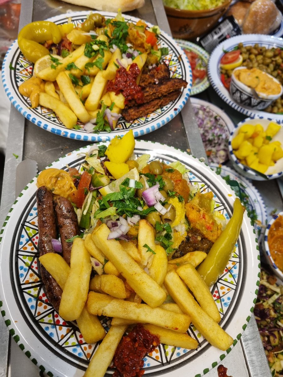 Tunisian Plate.<a href="/LeedsMarkets/">Leeds Markets</a> <a href="/leeds/">Leeds</a> <a href="/streetfood/">Street Food</a> #Yorkshire #Tunisian