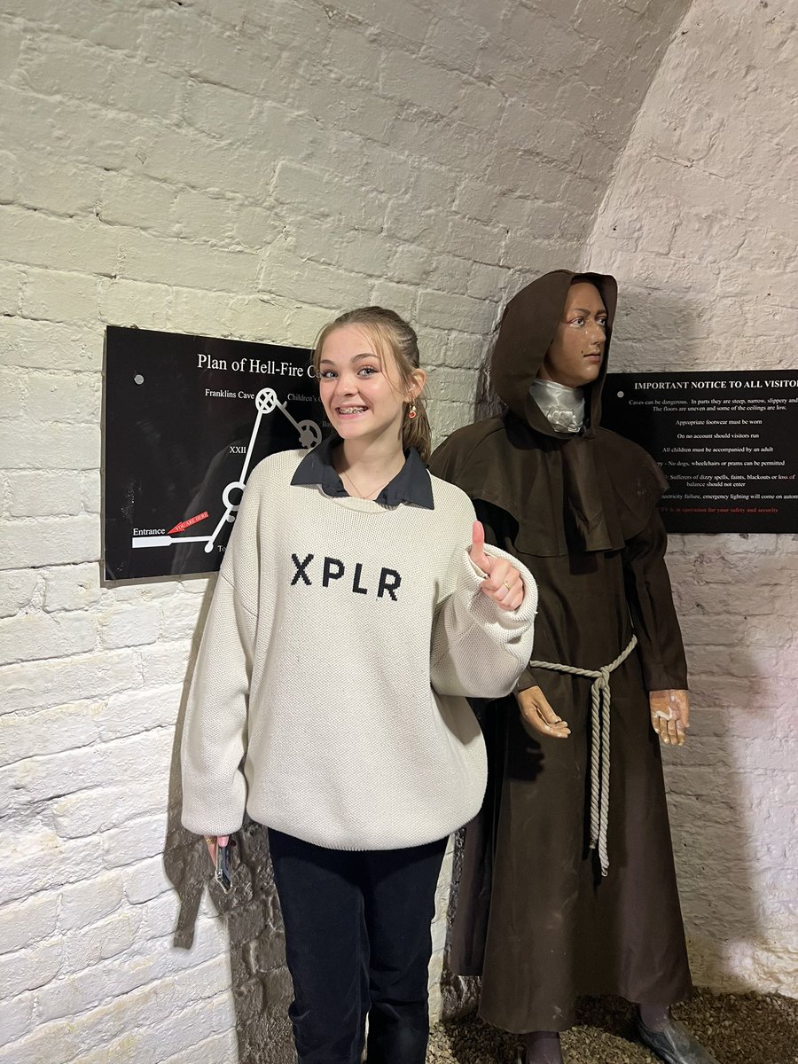 daisytitcomb's tweet photo. We took XPLR merch for some exploring at the Hellfire Caves today @SamandColby @SamGolbach @ColbyBrock @GeeNelly @Nihachu https://t.co/AuQy73ThUi