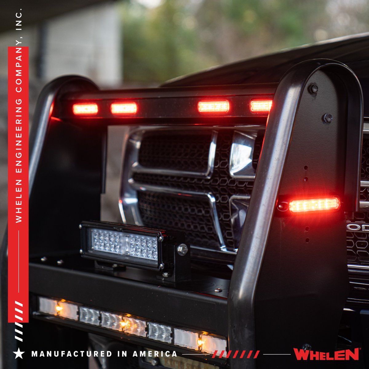 ION™ Series lightheads seamlessly integrate into vehicles’ push bars, taking your fleet’s lighting to the next level. 💡 

Learn more 👉 bit.ly/3OoYaqS

#Whelen #WhelenEngineering #ManufacturedinAmerica #FirstResponders