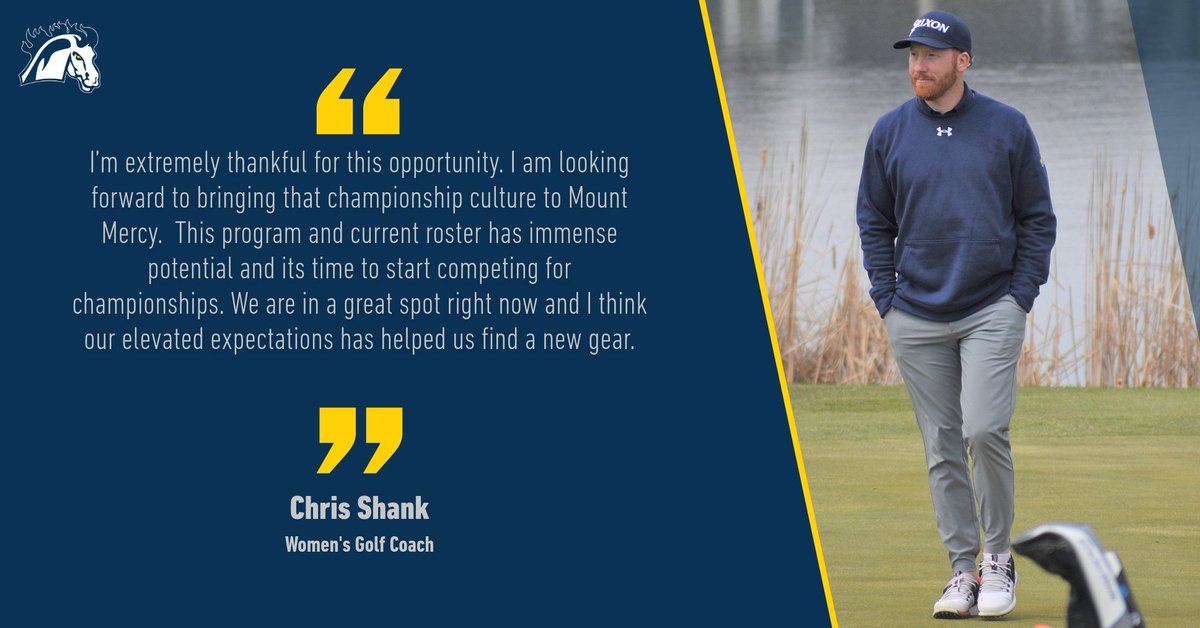 🏌️‍♀️ | Shank promoted to Head Women's Golf Coach.
Check out the full release. ⤵️

mountmercymustangs.com/sports/wgolf/2…