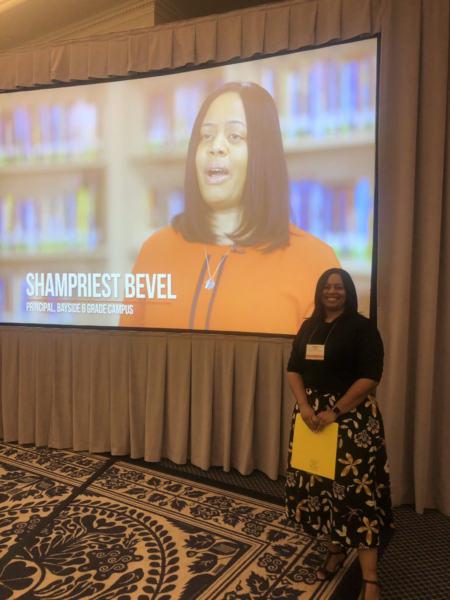 lasilvervb's tweet photo. It was so wonderful to share the amazing work that is happening @bayside6campus at the VDOE Coordinators Academy today. @S_Bevel is leading the way to positive change, and I can’t brag enough about it! @vbschools @VBTitleI #VBRippleEffect https://t.co/eP7qdCN315