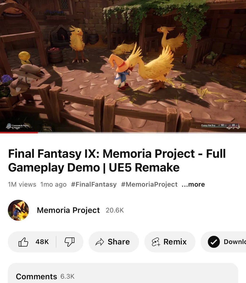 Final Fantasy IX: Memoria Project tweet media