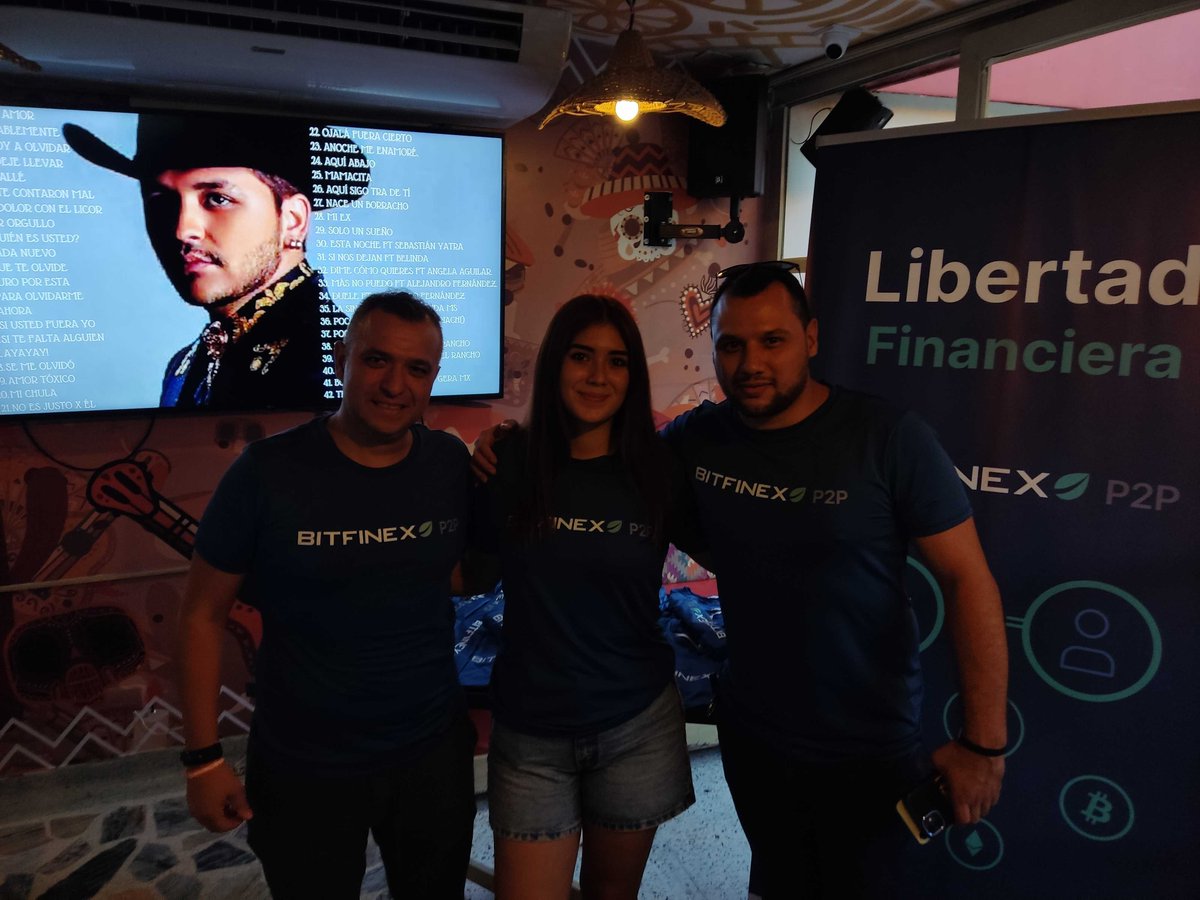 BitfinexSpanish's tweet photo. ¡Qué día tan electrizante fue en Cúcuta, Colombia! 🎉

Hoy nos encontramos con traders P2P y discutimos cómo crypto ofrece libertad financiera! 🚀

¡Estén atentos para la próxima parada en nuestro recorrido por LATAM! ¡Hasta la próxima! 🔥 https://t.co/c1NwHxfDre