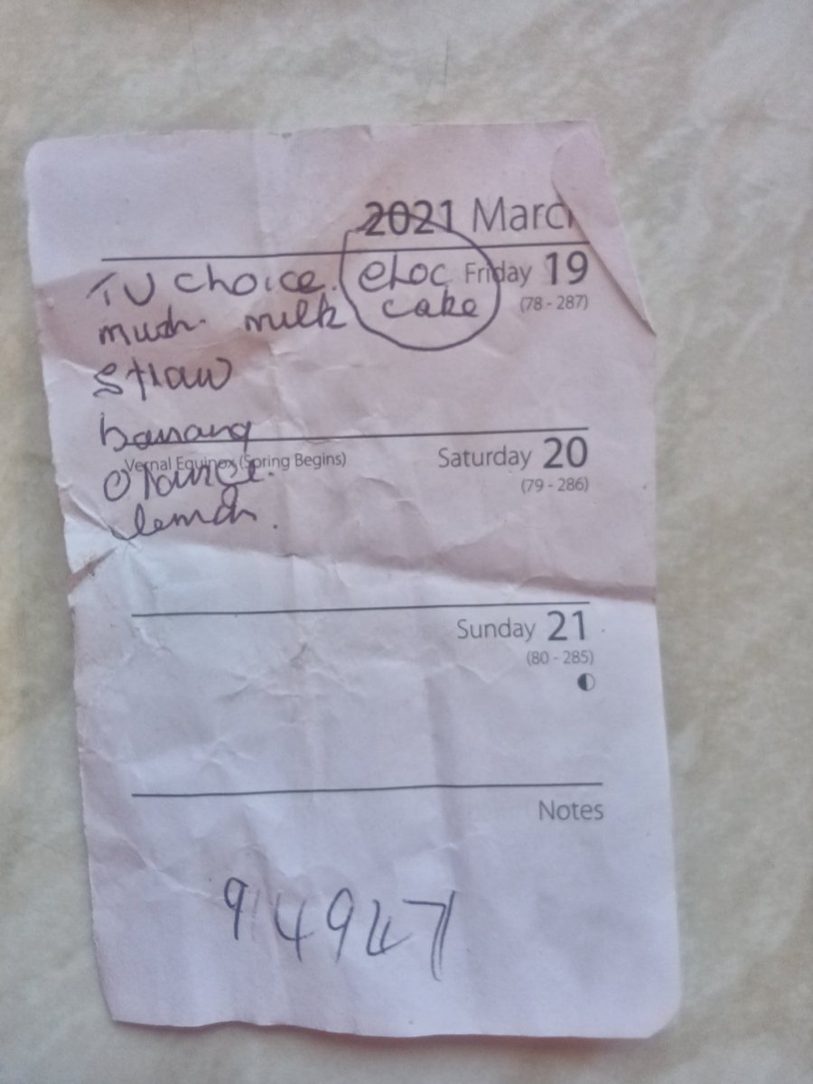 DiscoInsolence's tweet photo. Two #foundshoppinglists and a cryptic #foundnote
@dangusset @joeposset @DavCrabes @iandspringsteen https://t.co/oLpZ99m0zh