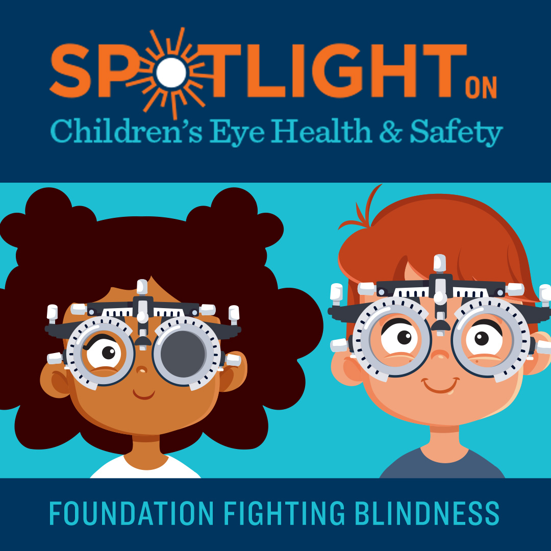 FightBlindness's tweet photo. This August, we're teaming up with our partners at @HopeinFocus1 and @CureCRB1 to share about #ChildrensEyeHealthAndSafety Month! 

#BackToSchool is the perfect time to check your child’s vision by scheduling a regular eye exam. Follow along all month for tips and more! https://t.co/ORT5ZLJg4R