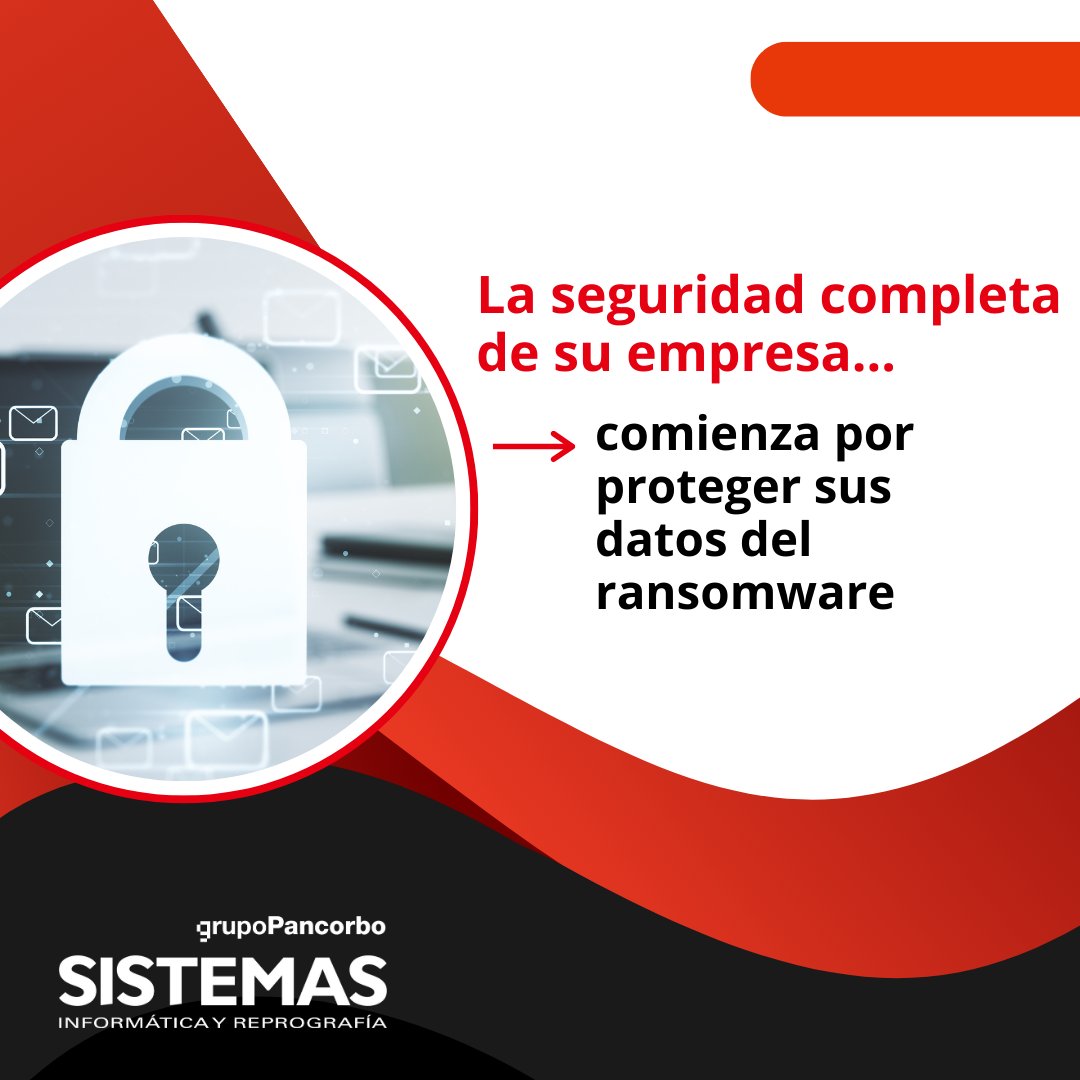 GrupoPancorbo's tweet image. En #SISTEMAS, empresa de @GrupoPancorbo, contamos con la solución #PowerProtectCyberRecovery que protege y aísla los datos críticos del ransomware y otras amenazas sofisticadas: identifica actividades sospechosas y recupera datos.

+info:
📞941 20 33 77

#seguridad
#informática