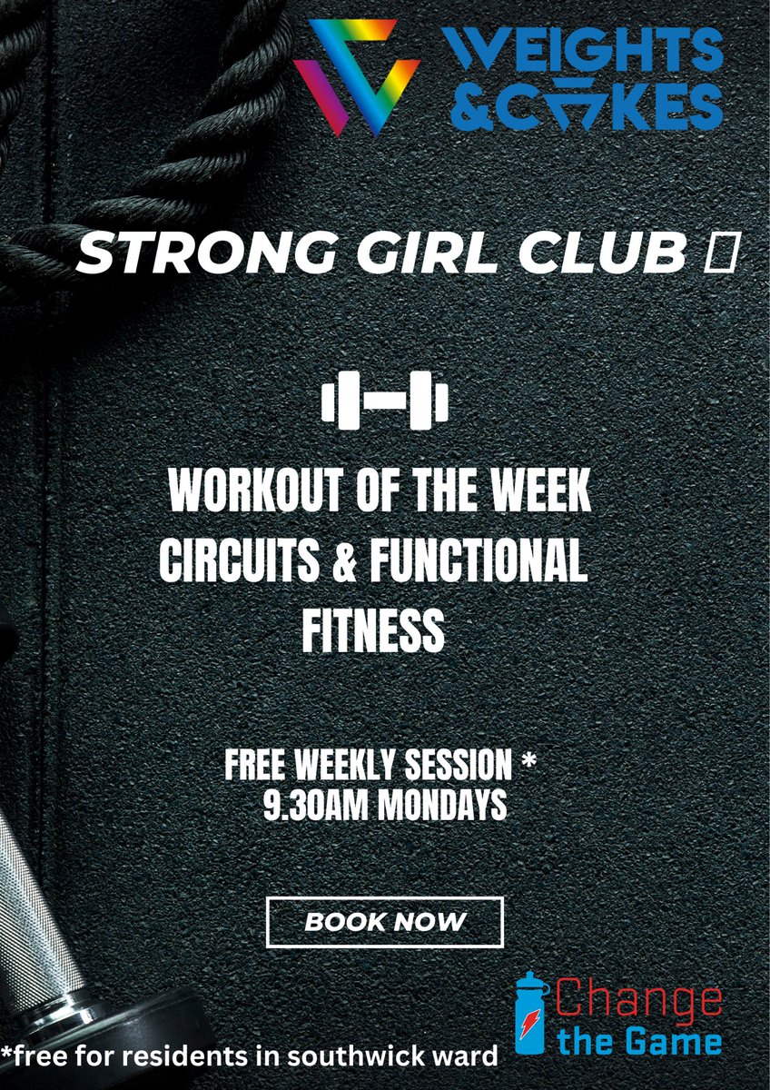 Weights & Cakes CIC tweet media