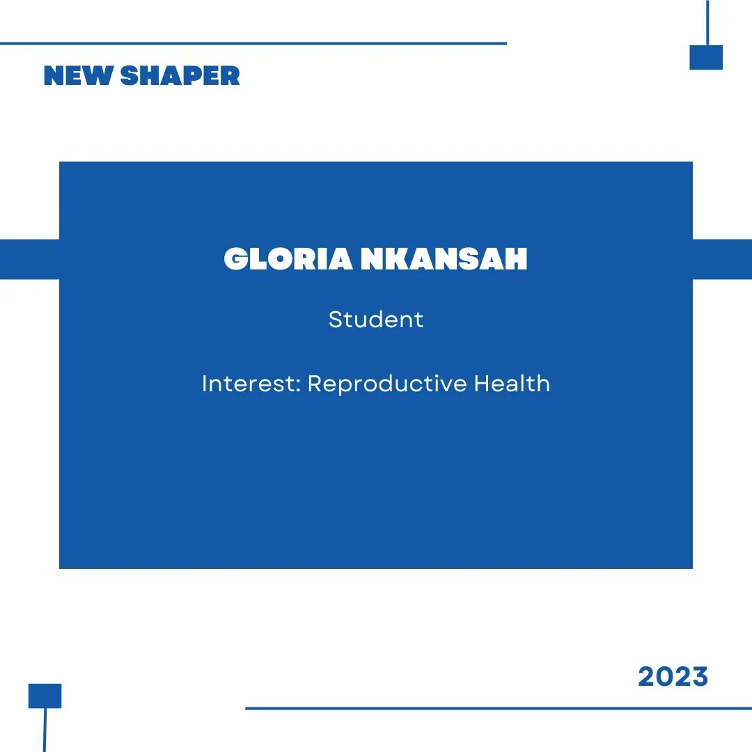 ccshapers's tweet photo. Welcome to our new shaper, Ms. Gloria Nkansah. 

You are a gem for deciding to go out of your way for humanity and the world.

Make an impact. 
#ccshapers #impact #globalshaperscapecoast https://t.co/LWcFZC7Zro
