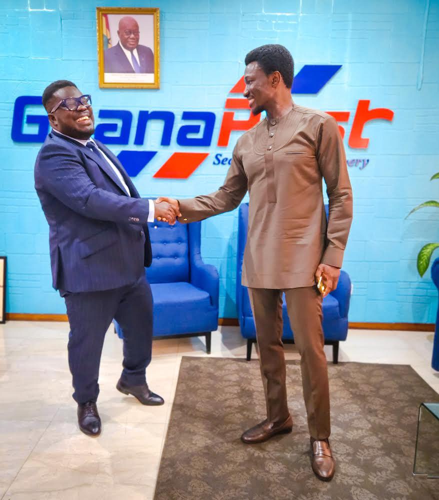 obourbice's tweet photo. It was an absolute pleasure to meet with @iamfreedom to discuss the possibility of a partnership with @ghanapost_
I am confident that this collaboration will bring incredible opportunities for both parties, and I am dedicated to making it a success!
#changeagentobour https://t.co/l3lCTeiSve