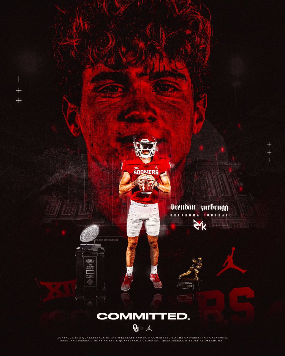 BrendanZurbrugg's tweet photo. COMMITTED! Gods plan! @Coach_Leb @CoachVenables @OU_Football @AllenTrieu @AviatorFootbal1 https://t.co/EA4QCBwU2V