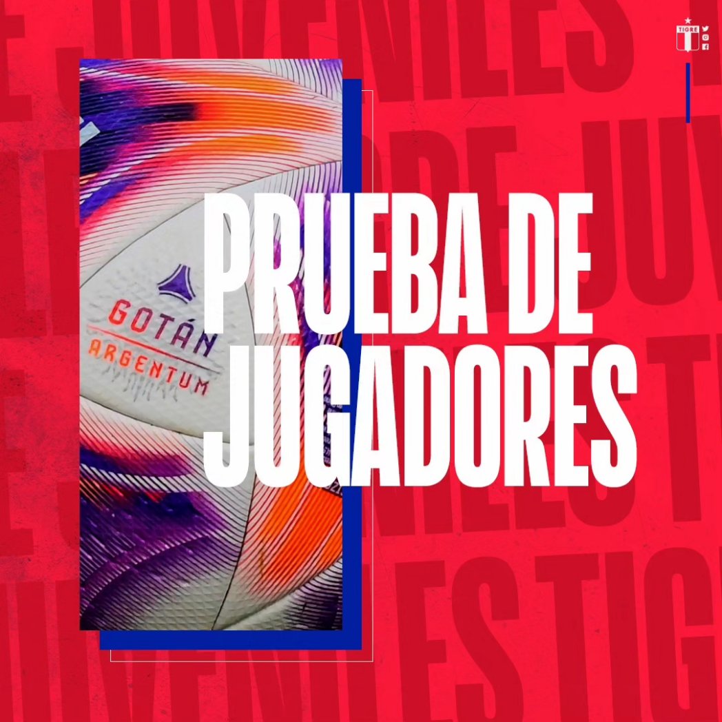 TigreJuveniles's tweet photo. ⚠ ¡Siguen las pruebas! 

🗓 Este miércoles 2 de agosto, continuaremos con las pruebas de Juveniles en Ranch Sports, Benavídez.

👉 Es necesario concurrir con DNI, apto médico y ropa de entrenamiento (No puede ser de otros clubes de Argentina).

#VamosLosPibes🔵🔴 https://t.co/3XaEWDBnzp