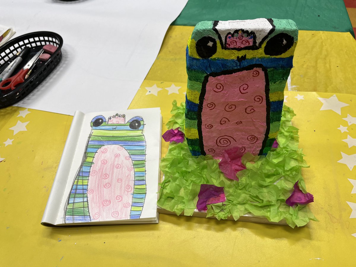 AppletonMuseum's tweet image. From sketch to reality...photos from last week's Wonky Sculpture Summer Art Camp.

#AppletonMuseum #MuseumCamp #SummerArtCamp #SummerCamp #MuseumTwitter #FloridaMuseums #Ocala #OcalaMarion #OcalaFL #ArtCamp