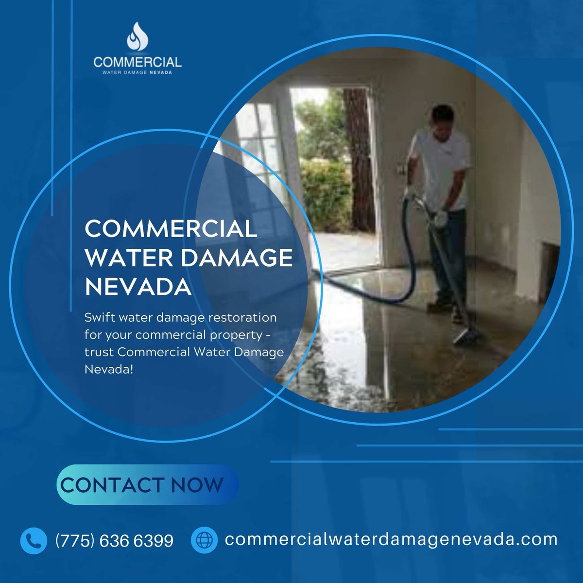 NevadaDamage's tweet photo. Swift water damage restoration for your commercial property – trust Commercial Water Damage Nevada! 💧🏢

Call us—(775) 636 6399
Get more info – https://t.co/0iP0EFeyOZ

#RapidRestoration #CommercialWaterDamage #ExpertService https://t.co/m6tXBTx4yI