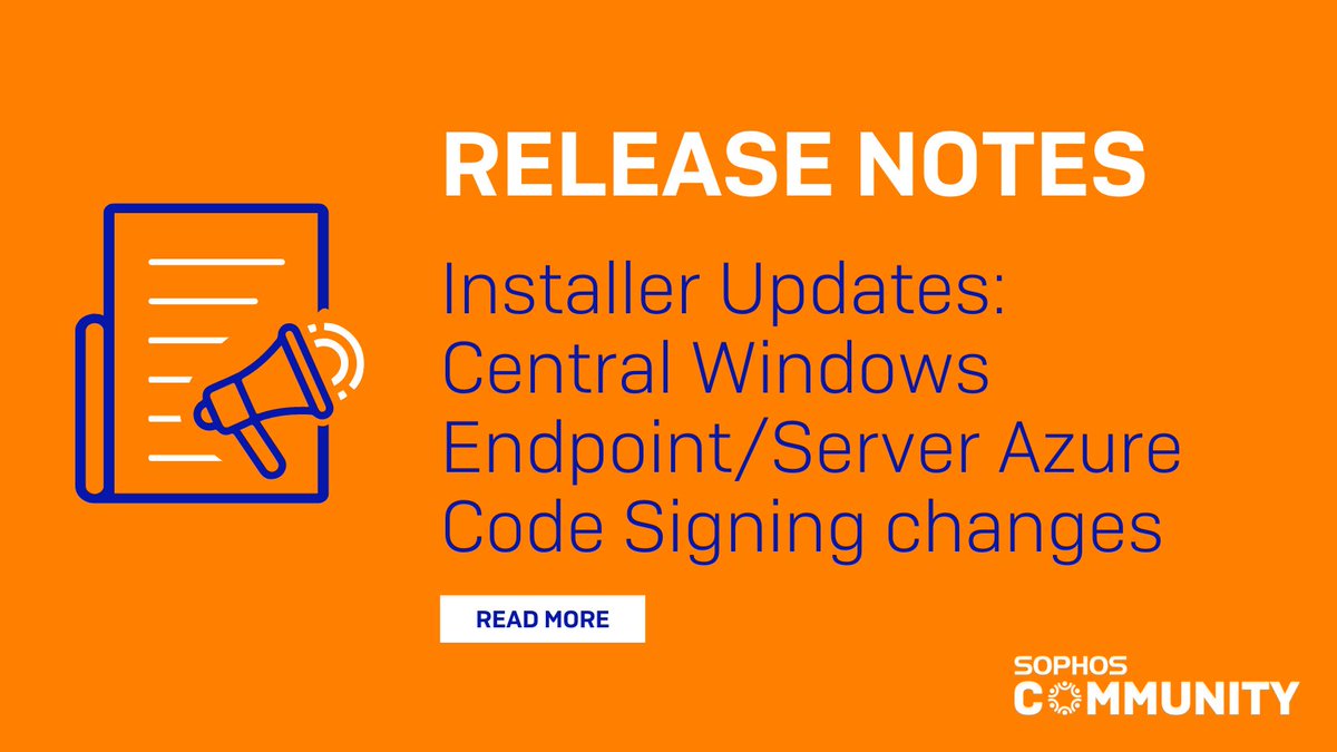 SophosSupport's tweet image. 🔔 Did you know the #SophosEndpoint installer was recently updated to allow you to skip ACS checks?

Check out this article to learn the details: soph.so/cuJTKP

#ReleaseNotification