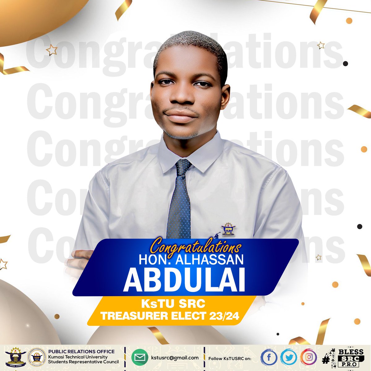 KstuSrc's tweet photo. New KsTU SRC billion 
Congratulations 👏 👏 Hon.

OUR MONIES ARE IN THE RIGHT ✅ HANDS🤩 https://t.co/HMRmqsPAjk