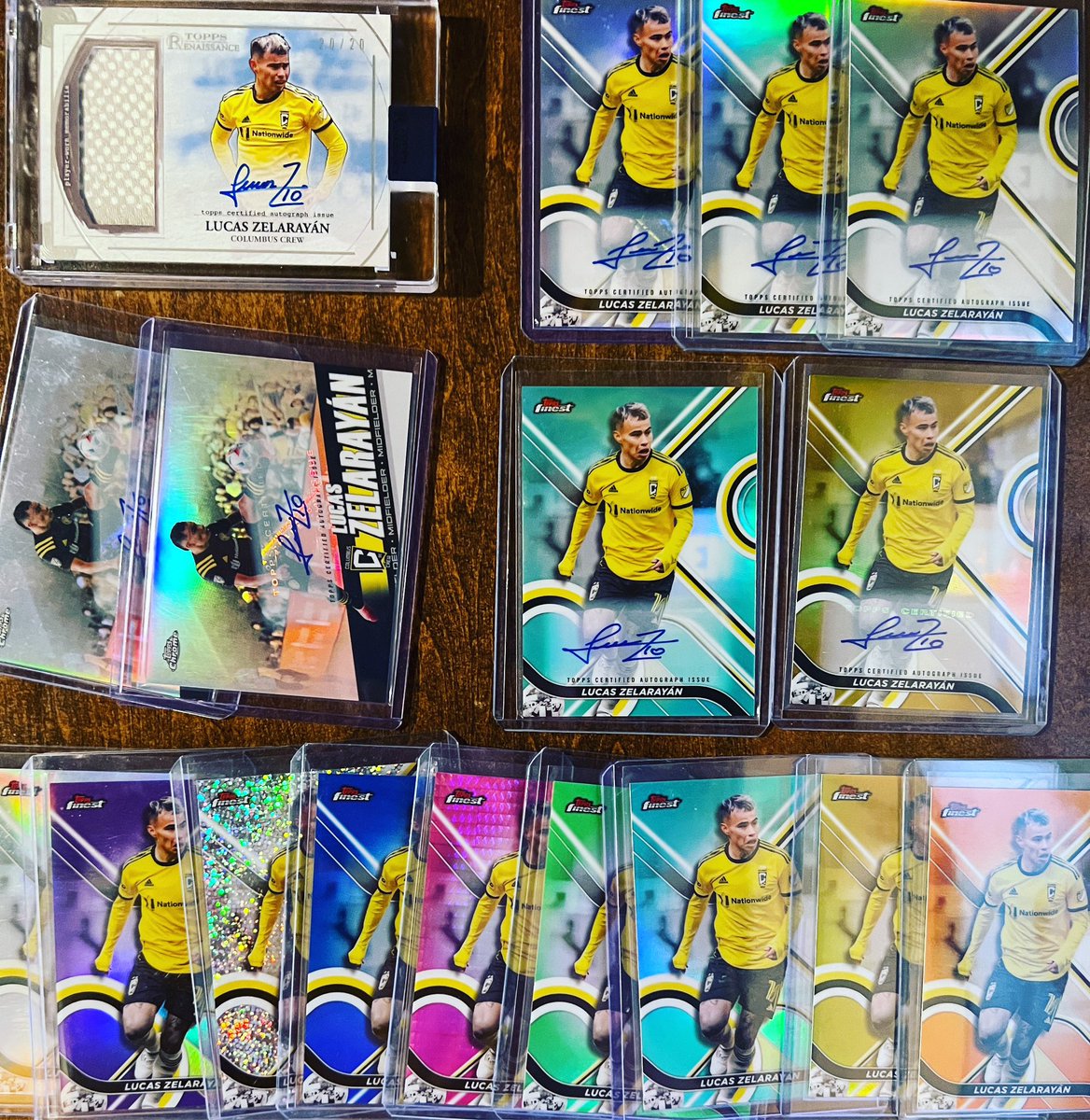 TwinningCollect's tweet photo. So sad to see @lucaszelarayan leave the @columbuscrew what a great player and super fun to watch and a main reason we started collecting soccer cards! 
#lucaszelarayan #columbuscrew #mlscards #goodbye #mls #soccercards #crewsoccer #twinningcollectibles #thehobby https://t.co/rck1Uq0vN0