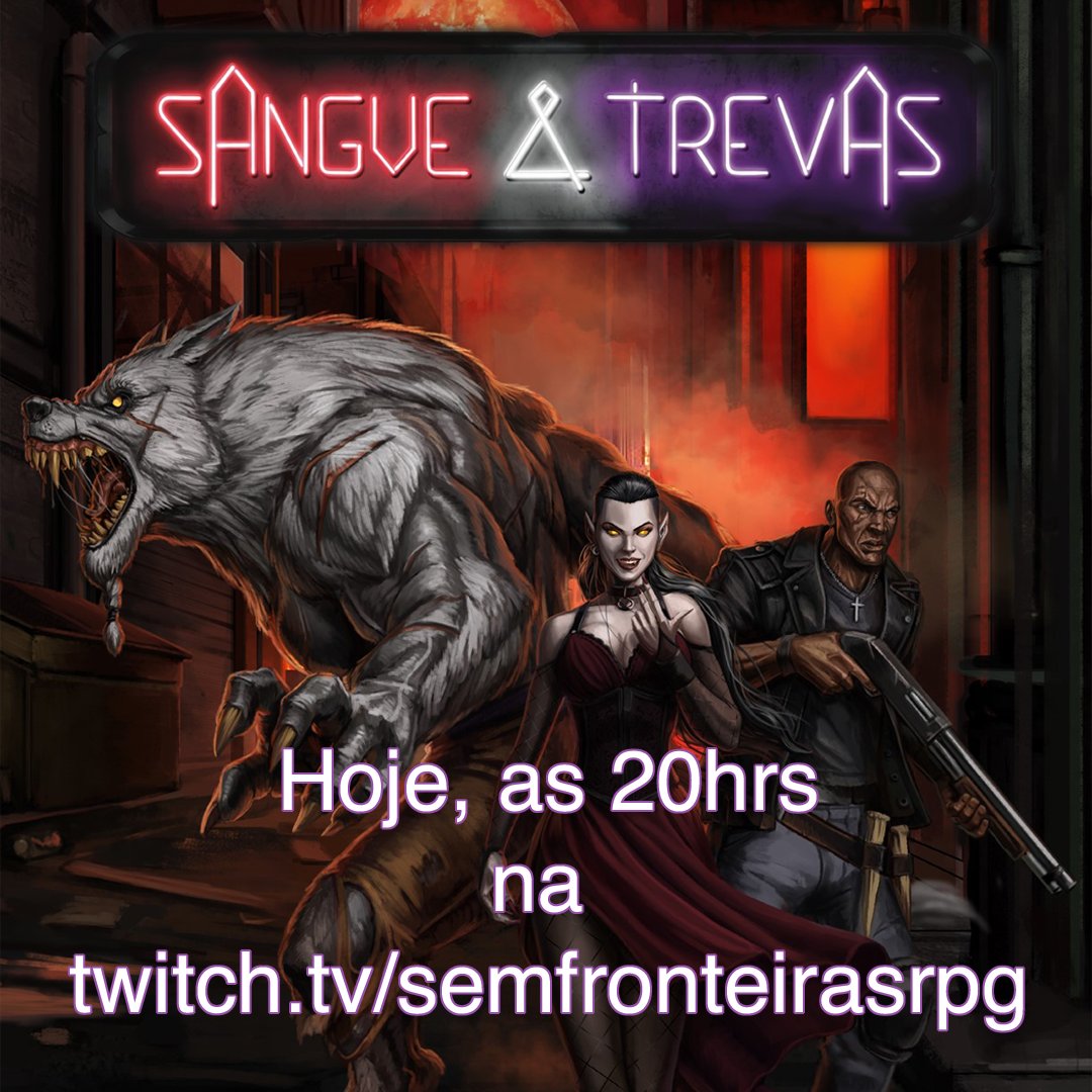 SemFrontRPG's tweet photo. Mochileiros, a Gincana SemFronteiras começou! Hoje, temos a mesa de Crônicas de Babillon: Turno da Noite, usando o Sistema de Sangue e Trevas. E não percam, Sangue e Trevas e Sangue e Glória são os prêmios oferecidos pela Ordem do Graveto. Participem!

#GincanaSemFronteiras #RPG https://t.co/2XEbU83Ptr