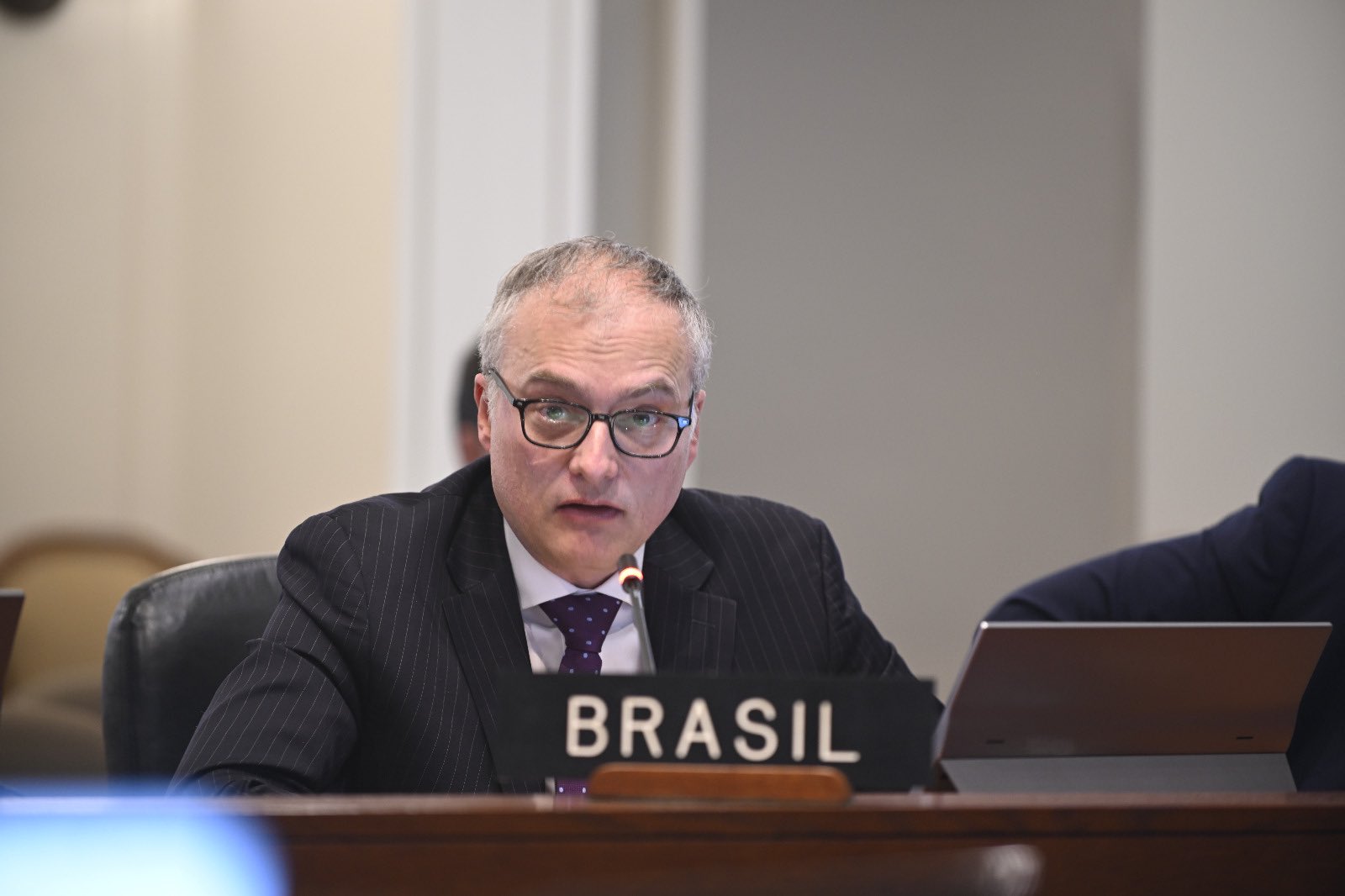 Benoni Belli on X: No dia 26/07, logo após apresentar credenciais, fiz meu  primeiro discurso na @OEA_BR em sessão extraordinária do Conselho  Permanente. O 🇧🇷 é membro fundador da OEA e participa