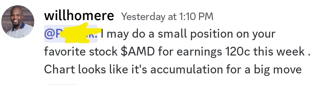 Will_Homere's tweet photo. $AMD yup check  ✅️  we caught that one too 
#wayup #outcomeincome #blessed
Link in my bio https://t.co/wCGGBtug3q