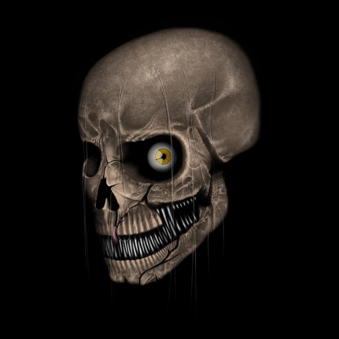 romaartua's tweet photo. Illustration of a living skull. It's late to say, don't be afraid, but don't be afraid🙂 Once, for some reason, I just wanted to draw something like this.
#illustration #skull #personage #terrible #painting #art #digitalart #raster #monster https://t.co/SNUCBSejxF