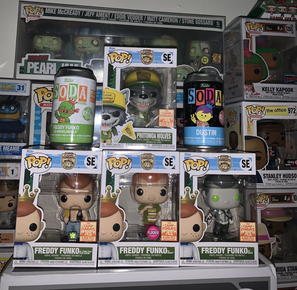 JPtheFunatic's tweet photo. Day 275 of Funko Pops, encouraging words memes etc..
Wolves bundle 10. #StoneCold & #Shaggy 🤘 🍻 Gimme a beer, a Scooby Snack, & an Oh Hell Yeah! 💪
Genji & sodas 4 sale! Dm!
@funko #SMFsoda💙🙏#teamblue #nevergiveup #fueledbypassion #funatic #fotw #FunkoPhotoADay https://t.co/Dtw2Y87fwg