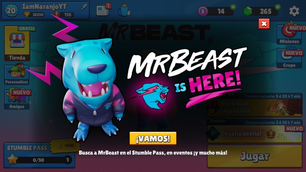 naranjitogames's tweet photo. Me agrada la compañía del juego siempre trae muy buenas cosas a su juego #StumbleGuysMobile  y esta vez no  es la excepción #stream 

Discord: https://t.co/qFOi2fxyjx

Youtube
https://t.co/zTuev4YaZs

Twitch:
https://t.co/CM0wACGAJy

Nos vemos mas a las 4pm de perú en directo https://t.co/QLWpij9T1F
